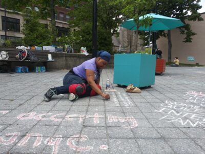 #chalkingthemessage